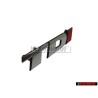 Original VW LT TDI Front Grill Badge Emblem Chrome/Red - 2D0853679B EQW