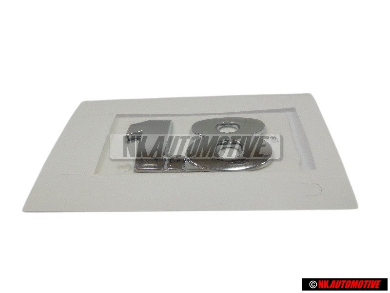 Original VW Golf MK4 Bora 1.8 Rear Boot Badge Emblem Chrome - 3B0853675 739