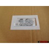 Original VW Golf MK4 Bora 1.8 Rear Boot Badge Emblem Chrome - 3B0853675 739