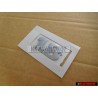 Original VW Golf MK4 Bora 1.8 Rear Boot Badge Emblem Chrome - 3B0853675 739