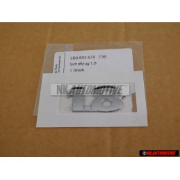 Original VW Golf MK4 Bora 1.8 Rear Boot Badge Emblem Chrome - 3B0853675 739
