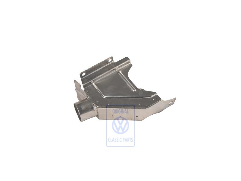 Original VW Warm Air Deflector Plate - 037253041F
