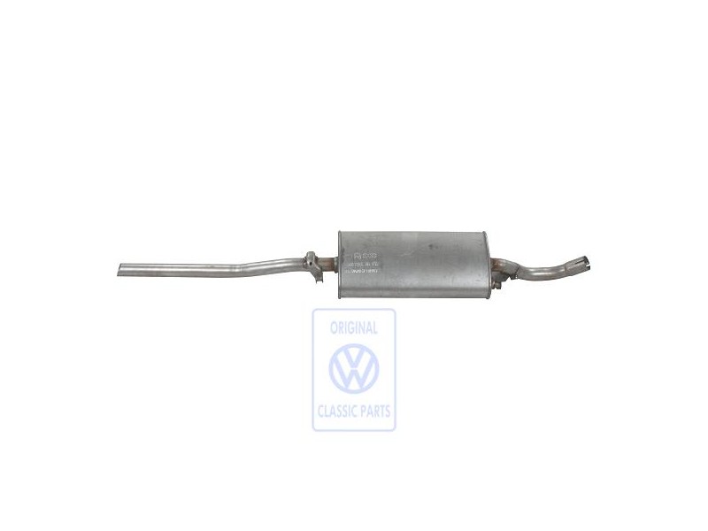 Original VW Rear Silencer 'Eco' - 165253609BK