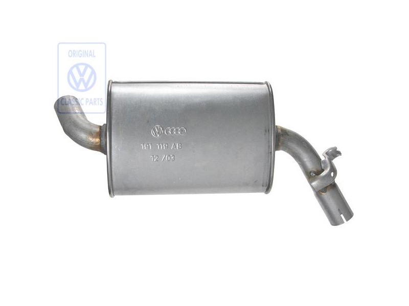 Original VW Centre Silencer - 191253409AC
