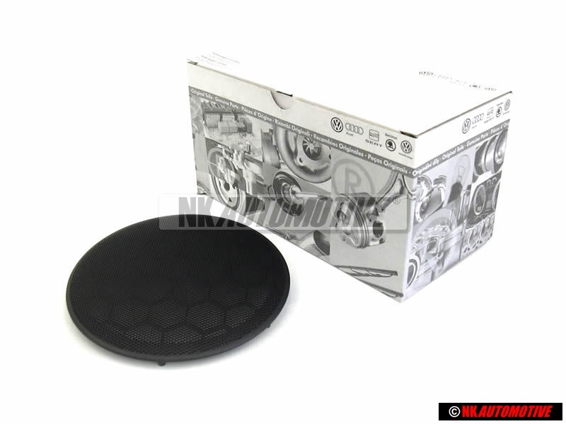 Original VW Door Speaker Grill Cover Black - 3B0868149 B41