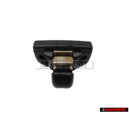 Original VW Sun Visor Clip Black - 3B0857561B B41