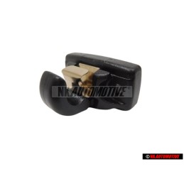 Original VW Sun Visor Clip Black - 3B0857561B B41