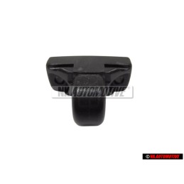 Original VW Sun Visor Clip Black - 3B0857561B B41