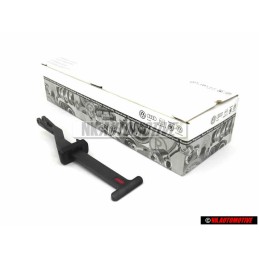 Original VW Bonnet Hood Release Handle Rod Black - 3B0823593D 01C