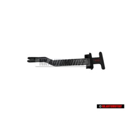 Original VW Bonnet Hood Release Handle Rod Black - 3B0823593D 01C