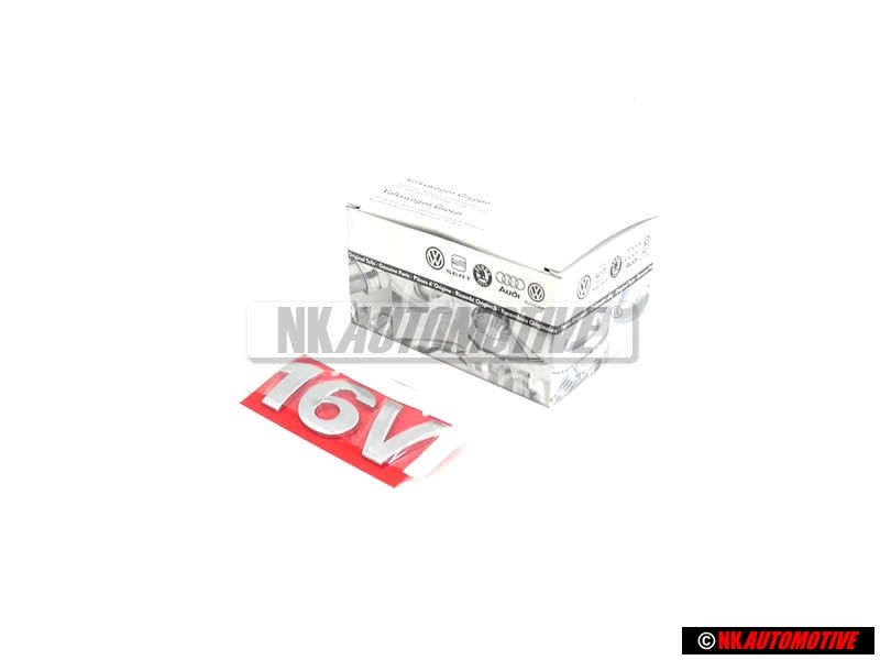 Original VW 16V Rear Boot Badge Emblem Brazil - 377853687CN