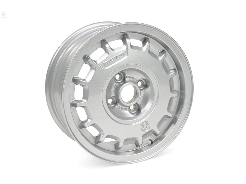 Original VW Aluminium Rim Chrome Colored - 191601025B 091