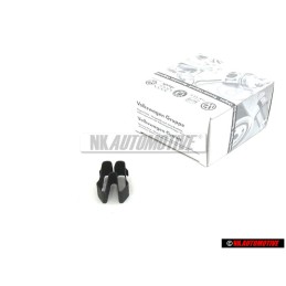 Original VW Steel Rim Center Cap Retaining Clip - 357601175A