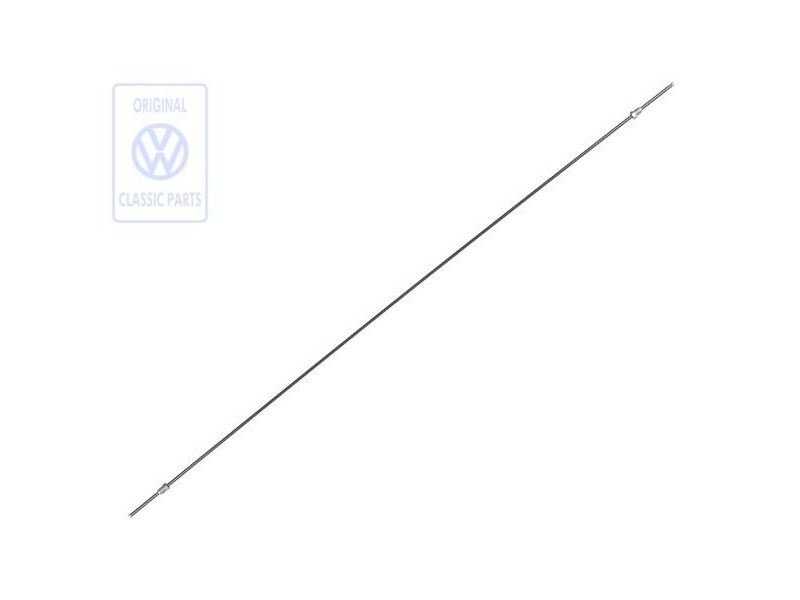 Original VW Brake Pipe Already Crimped, Straight Length: - 191611994N