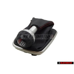 Original VW Golf MK4 GTI 25 Years Anniversary Leather Gear Knob - 1J0711113CQNWC