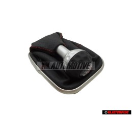 Original VW Golf MK4 GTI 25 Years Anniversary Leather Gear Knob - 1J0711113CQNWC