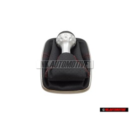 Original VW Golf MK4 GTI 25 Years Anniversary Leather Gear Knob - 1J0711113CQNWC
