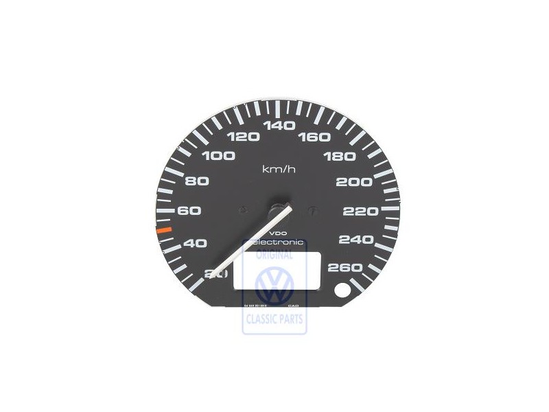 Original VW Speedometer With Aperture For Kilometre Trip Recorder - 357957031AC