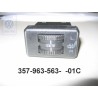 Original VW Switch For Seat Heating Satin Black - 357963563 01C