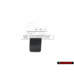 Original VW Brake Clutch Pedal Pad Cover - 311721173A