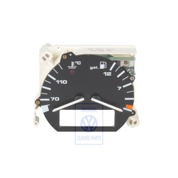 Original VW Fuel Gauge And Coolant Temperature Display - 535919045A