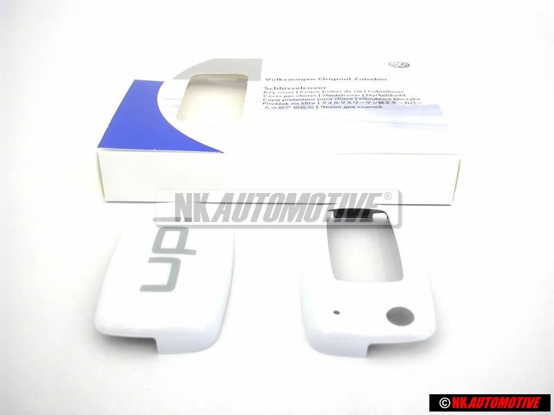 Original VW UP White Key Cover - 1S0087012 084