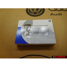 Original VW UP White Key Cover - 1S0087012 084