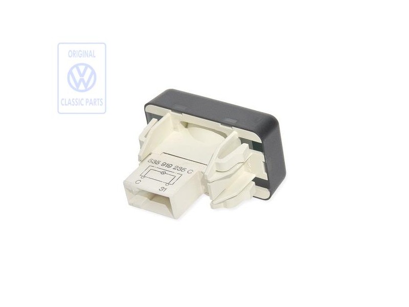 Original VW Control Lamp For Trailer Operation - 535919235C