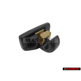 Original Audi Retainer for sun visor onyx - 443857561H 1EJ