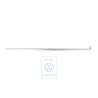 Original Audi Trim Strips For Side Window Aluminium Matt - 8D9853345B 1L1