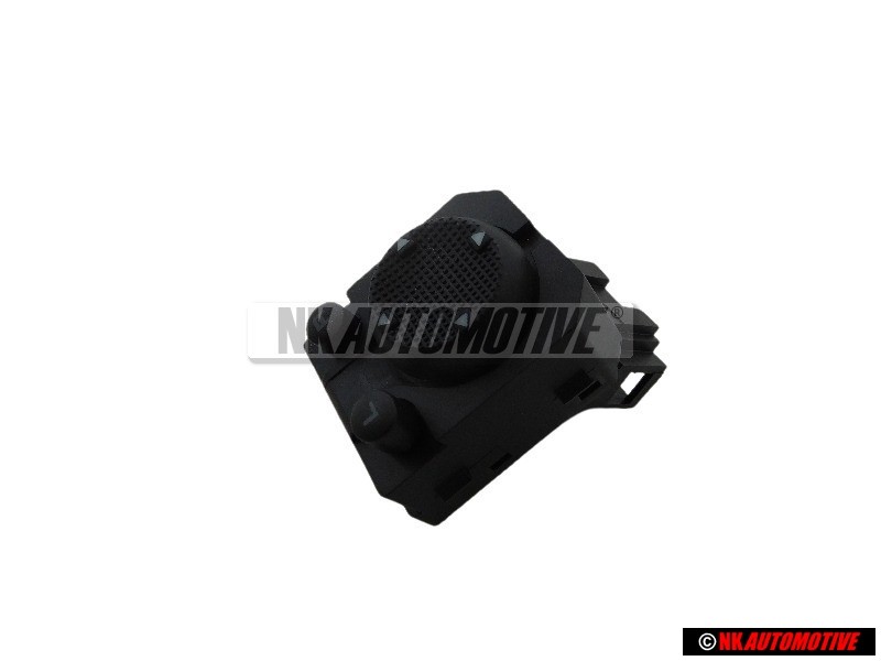 Original VW Switch For Exterior Mirror Adjustment Satin Black - 535959565 01C