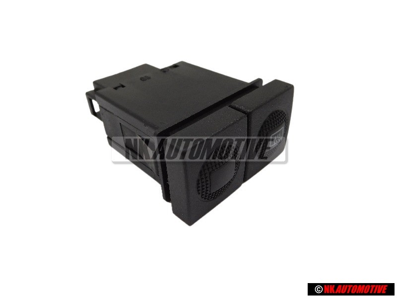Original VW Switch For Heated Rear Window Satin Black - 535959621A 01C