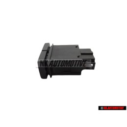 Original VW Switch For Heated Rear Window Satin Black - 535959621A 01C