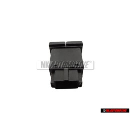 Original VW Switch For Heated Rear Window Satin Black - 535959621A 01C