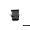 Original VW Switch For Heated Rear Window Satin Black - 535959621A 01C