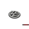 Original VW Rear Trunk Boot Badge Emblem Chrome Grey - 1C0853630K WV9