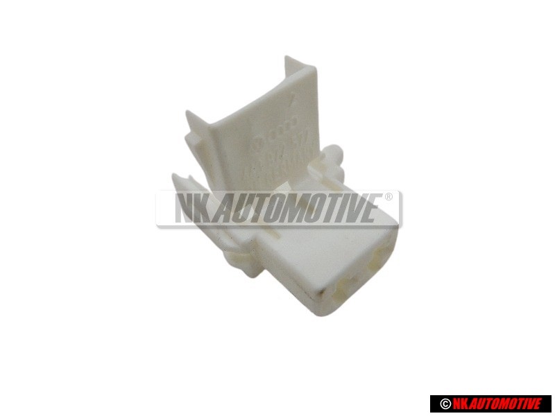 Original VW Flat Contact Housing With Contact Locking Mechanism - 443972577E