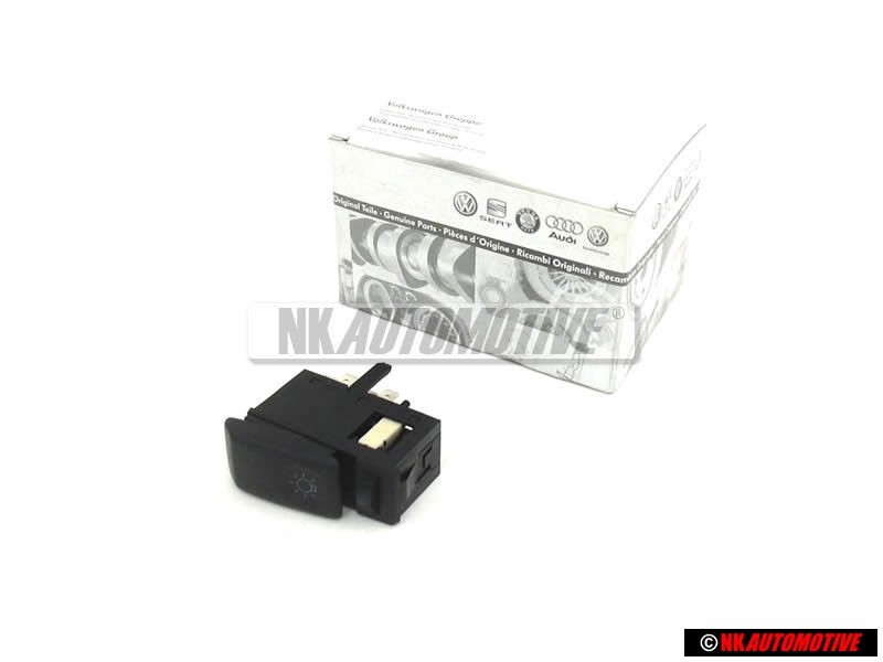 Original VW Headlight Dimmer Switch with Rheostat - 191941531H