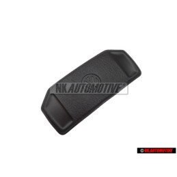 Original VW Steering Wheel Cover Cap Black - 191419669A 01C