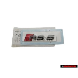Original Audi RS5 Rear Boot Badge Emblem Black Red - 8W6853740 T94