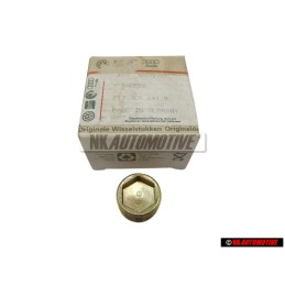 Original VW Oil Drain Plug, Magnetic - 113301141B