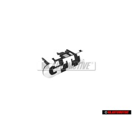 Original VW GTI Front Grill Badge Emblem Chrome - 1J6853679C