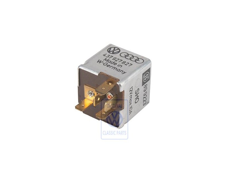 Original Audi Relay For Anti-Locking Brake System - 437927827