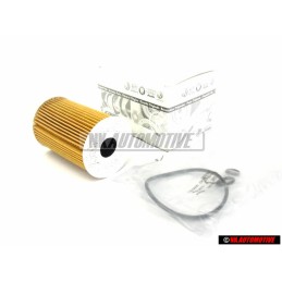Original VW Oil Filter Element with Gasket - 03L115562