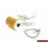 Original VW Oil Filter Element with Gasket - 03L115562