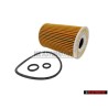 Original VW Oil Filter Element with Gasket - 03L115562
