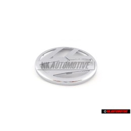 Original VW Front Grill Badge Emblem Chrome - 1J0853601 FDY