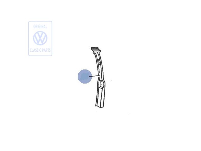 Original VW Sectional Part - B-Pillar - 173809842A