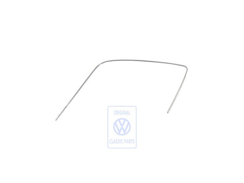 Original VW Trim Frame, Half For Door Window - 173853326
