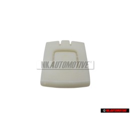 Original VW Seat Runner Outer Guide Piece Clip Natural Color - 191881213 909